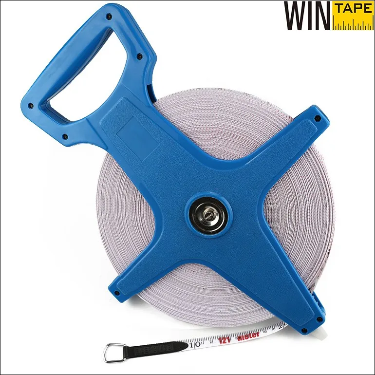 Blue Measuring Tape Road Measurement Tool For Construction And Long