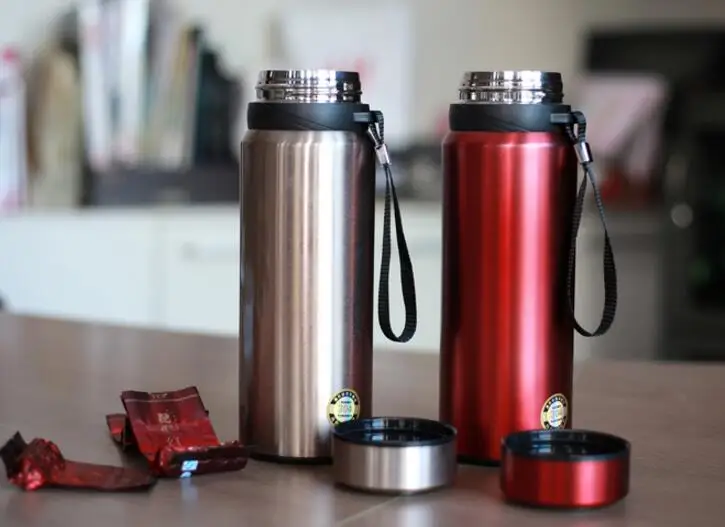 750ML SS 304 Material Stainless Water Bottle, Custom Logo Steel Bottle, Hot-Water Bottle