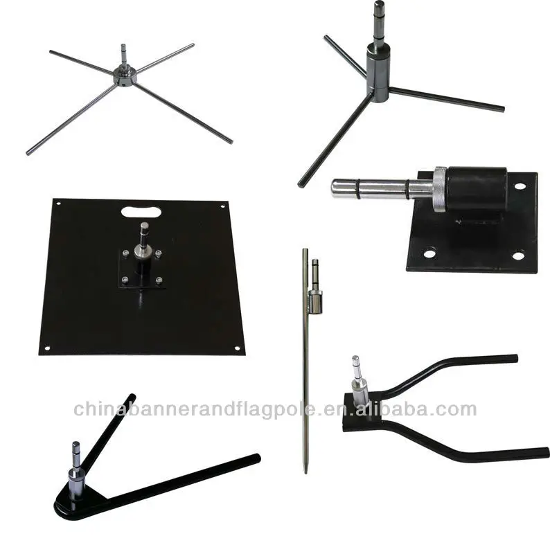 flying banner base,car flag base,flag banner stand