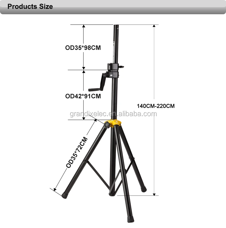 Speaker Tripod Stand Parts