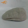 Custom trendy summer fitted men driver ivy cap without brim