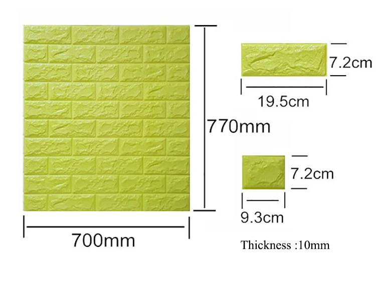 3D stereo wall waterproof 3d wallpaper trees