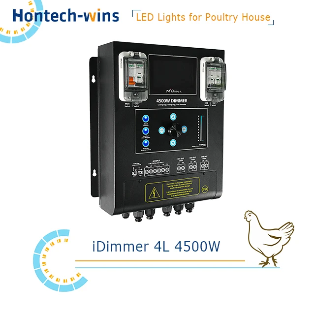 light dimmers for poultry farm Timer led controllers 220Vac for chickens