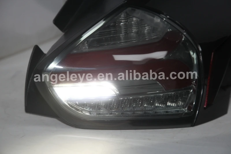Full LED Tail Lamp for Focus 4 Hatchback 2015-2018 year Smoke housing Clear lens SN
