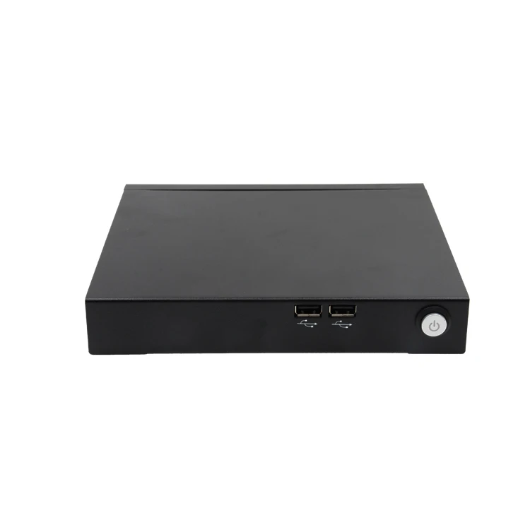 

Latest Computer Processor Desktop Computer 4200U Portable Mini Server VGA Wifi Lan Port USB mini pc, Black