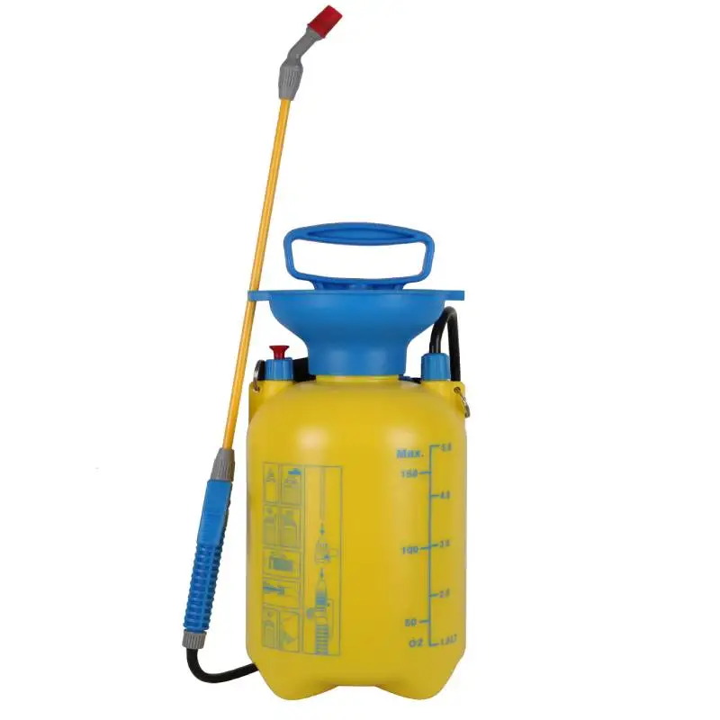 

8L Pressure Sprayer Air Compression Pump Hand Sprayers Agricultural Gardening Watering Plant Lawn Spray Bottle, Yellow, blue