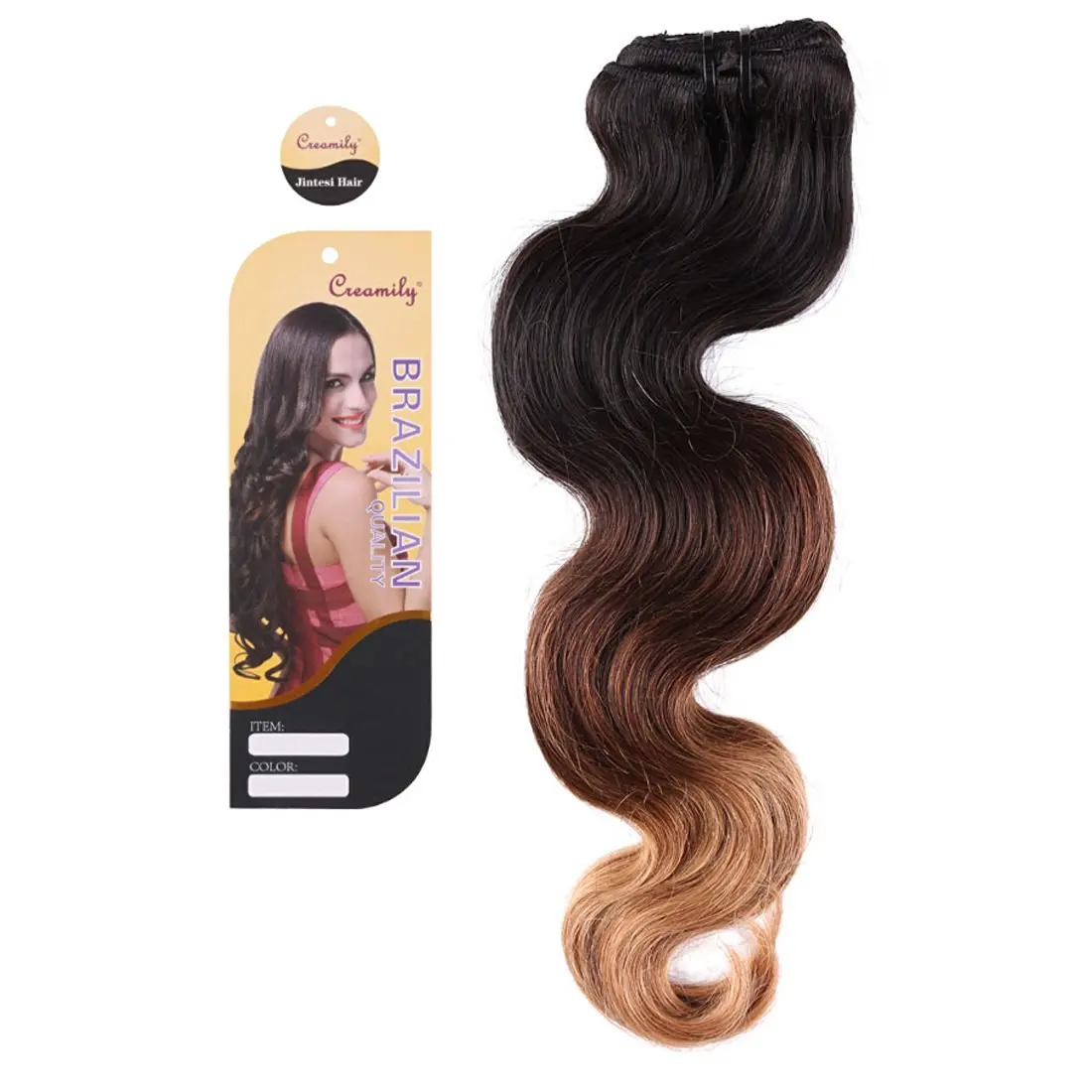 Buy Creamily 100 Brazilian Human Hair 1b 4 27 Off Black