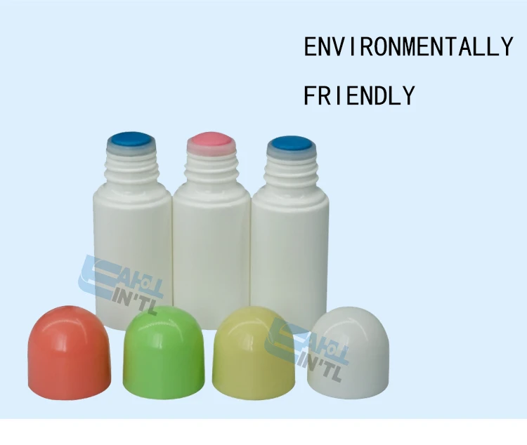 50ml Refillable Rollon Sponge Applicator Bottle Embrocation Plastic