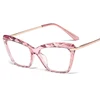 M0108 Free Shipping Popular Women Crystals Transparent Eyeglasses Brand Optical Frames Glasses Clear Diamond Cut Spectacles