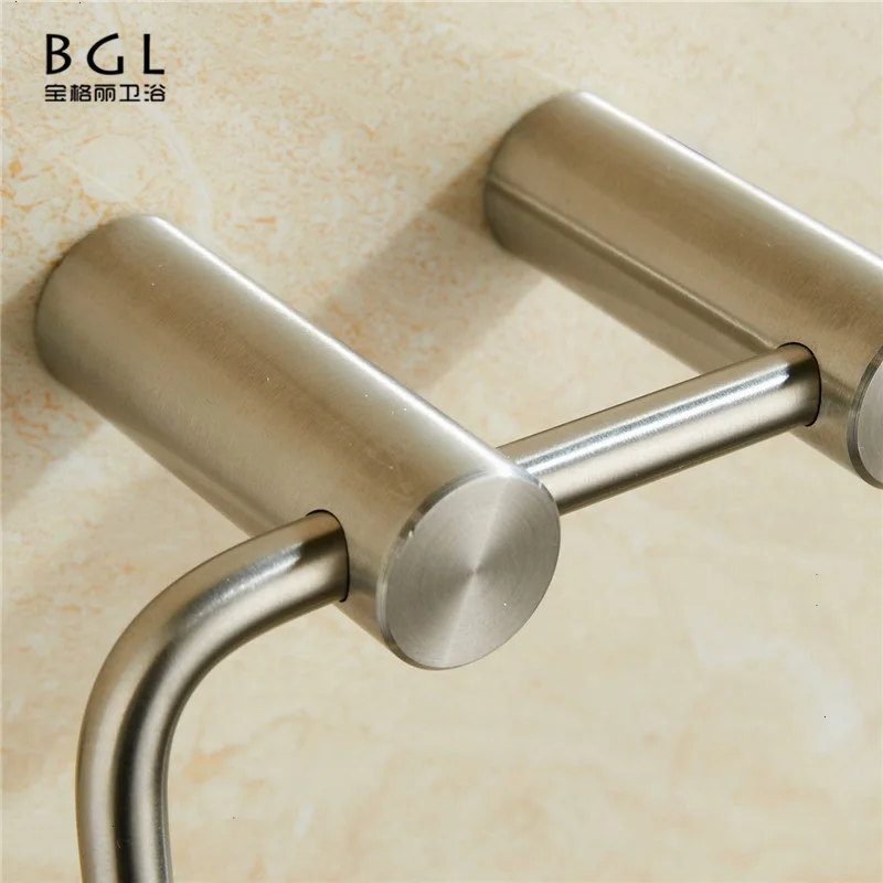 
Modern design wholesale bathroom accessories stainless steel brush nickel towel ring 