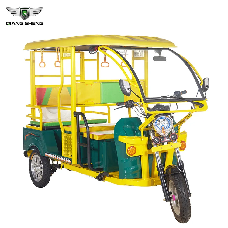 ECO friendly electric tricycle passenger electric rickshaw tuk tuk for sale