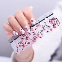 

wholesale metallic nail stickers huizi nail wraps 2019