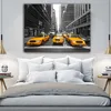 Yellow TAXI on new york city Times Square modern wall hangings canvas wall art dropshipping decor painting artwork printing