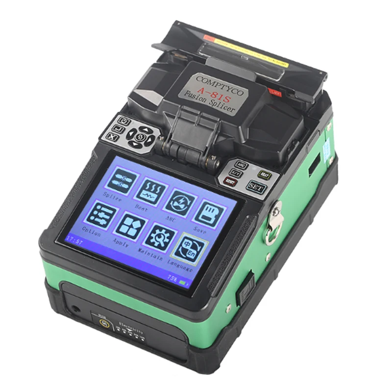 Comptyco A-81s Orange Fully Automatic Fusion Splicer Machine Ftth Fiber ...