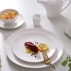 2019 CHAOZHOU Hotel&Restaurant special design porcelain , plates for Hotel , Catering dinner plates wholesale