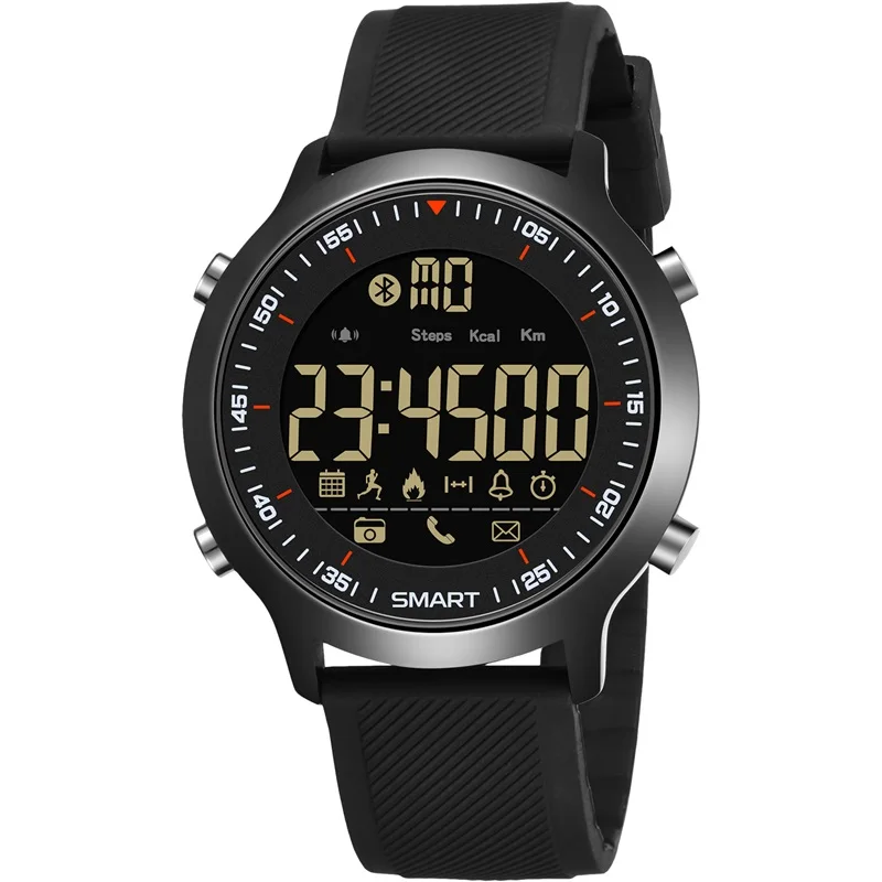 

PANARS Smart Multifunction Watch Sport Men Wrist Watch, Black;slivery