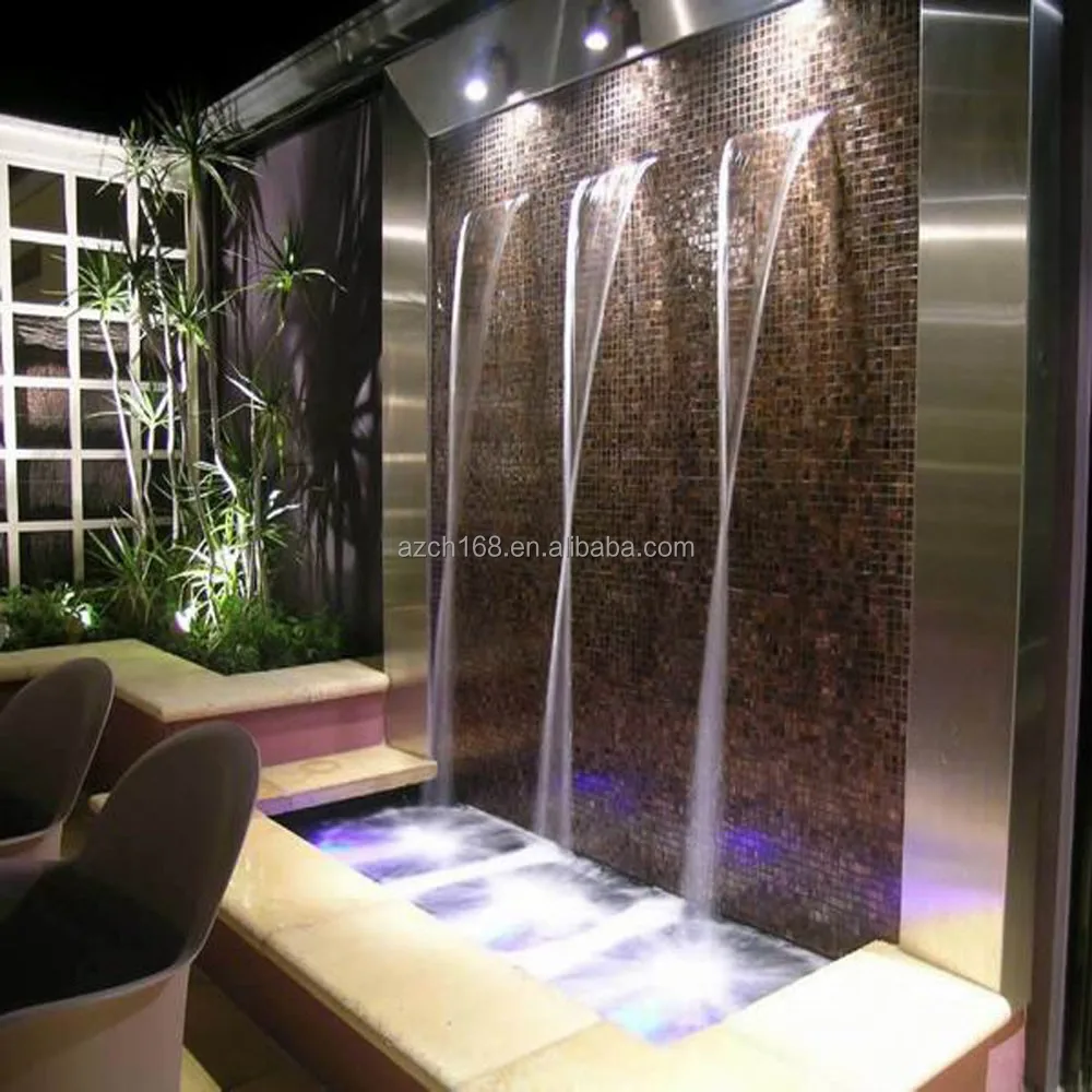 Wall Fountain Indoor Fountains Waterfalls Wall Water