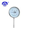 0-500 Temperature 100mm Insert Length Metal Case Thermometer bimetal thermometer industrial