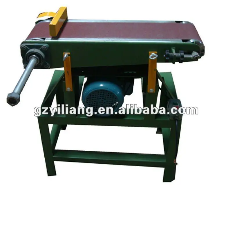 1524mm 180mm Abrasive Flat Belt Sanding Machine With Drum For