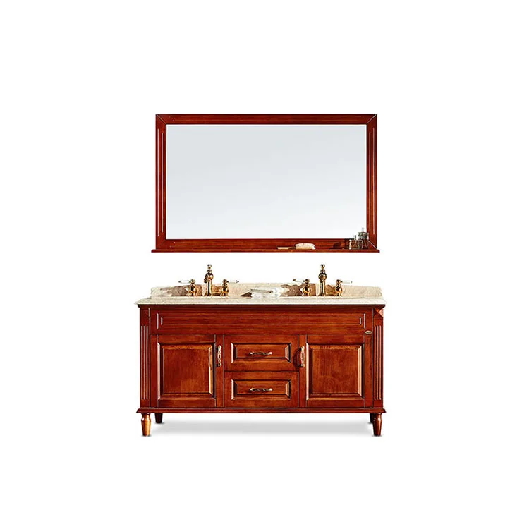 High Quality Popular Stand Alone Unique Wash Basin Wooden Vanity