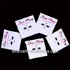 Ring card with printing logo