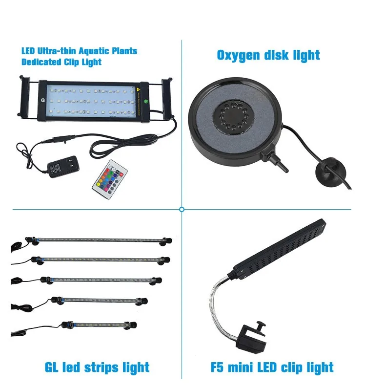 Free sample 20V full spectrum waterproof aquarium LED Aquarium Light
