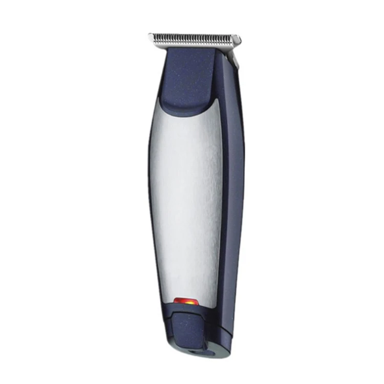 

Good quality and professional 3.7Volt. DC hair trimmer electric hair clipper for Adult and baby, Silver and blue
