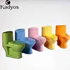 Children sanitary wares sets bathroom small colored toilet for kids