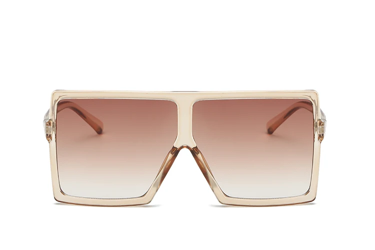 new model oversized square sunglasses elegant for Travel-9
