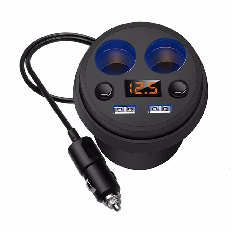 

2019 New CE certified qc 3.0 car charger with custom logo, Black