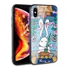 Chinese Style Tempered Glass Shell Cell Phone Case For Iphone X Xr Xs 6S 7 8Plus Custom Glass Case For HuaweiP30
