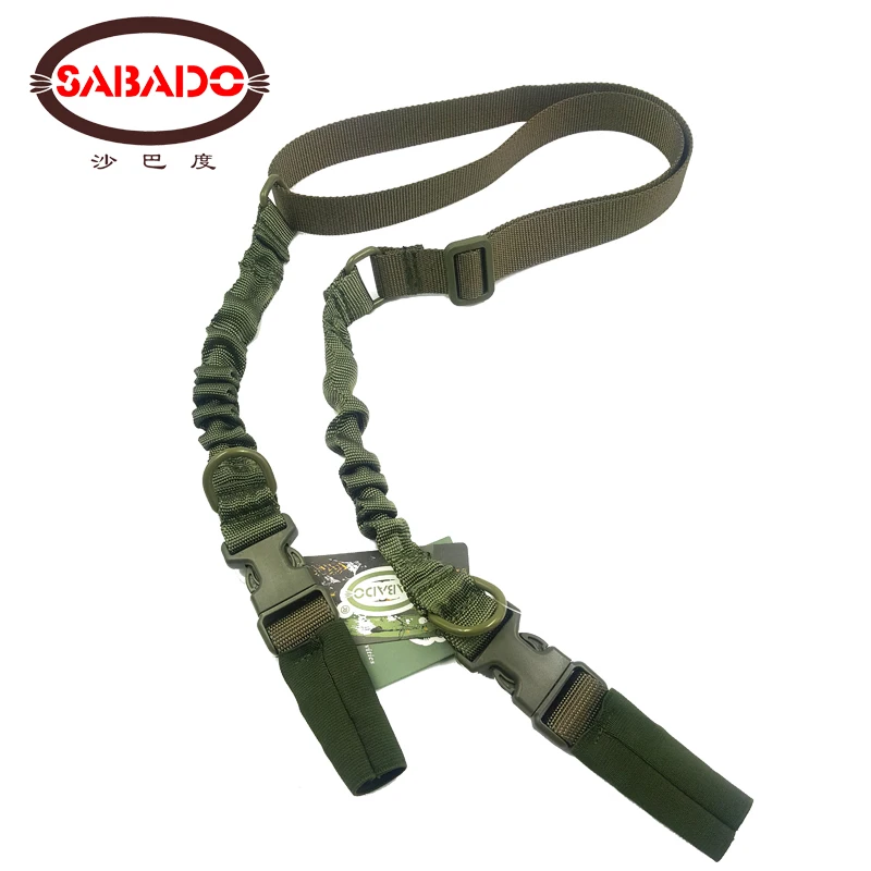 

Nylon Multi-function Heavy Duty  Bungee Strap Good Quality Tactical Single 2 Point Gun Rifle Sling Hunting Airsoft, Black;tan;green & military colors available