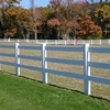 Fentech 3-Rails portable Pvc horse corral arena training fence panel
