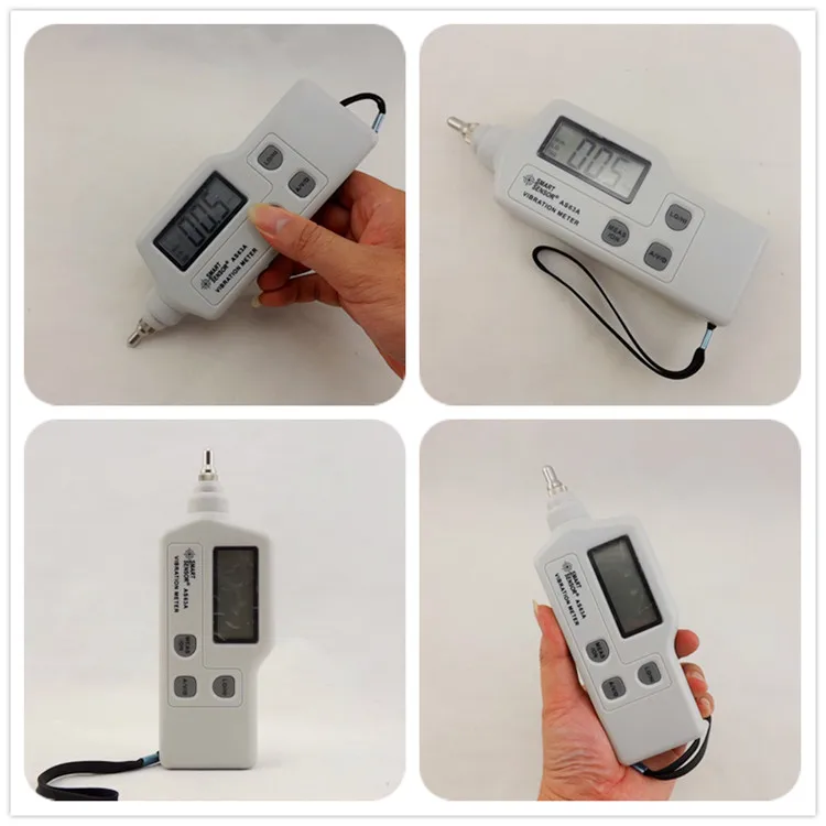 Smart Sensor Portable Vibration Meter As63a Vibration Pen Vibration