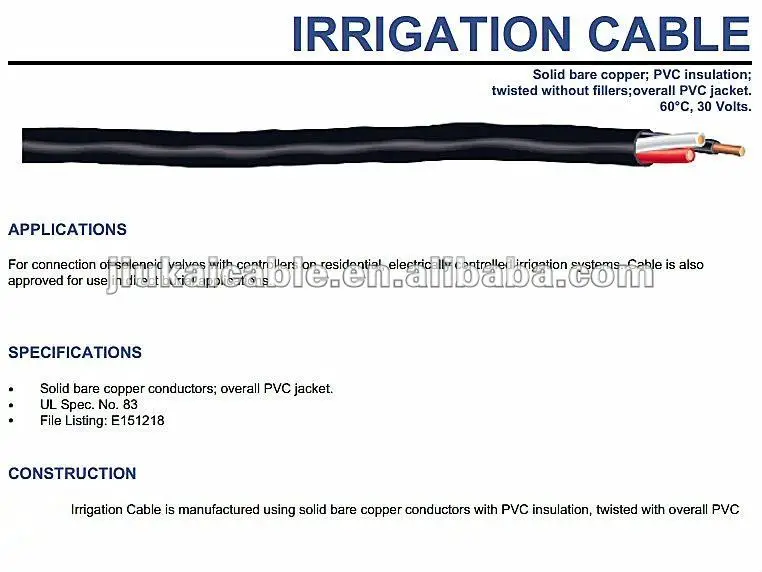 Irrigation Control Cable(irrigation And Sprinkler Systems) Buy