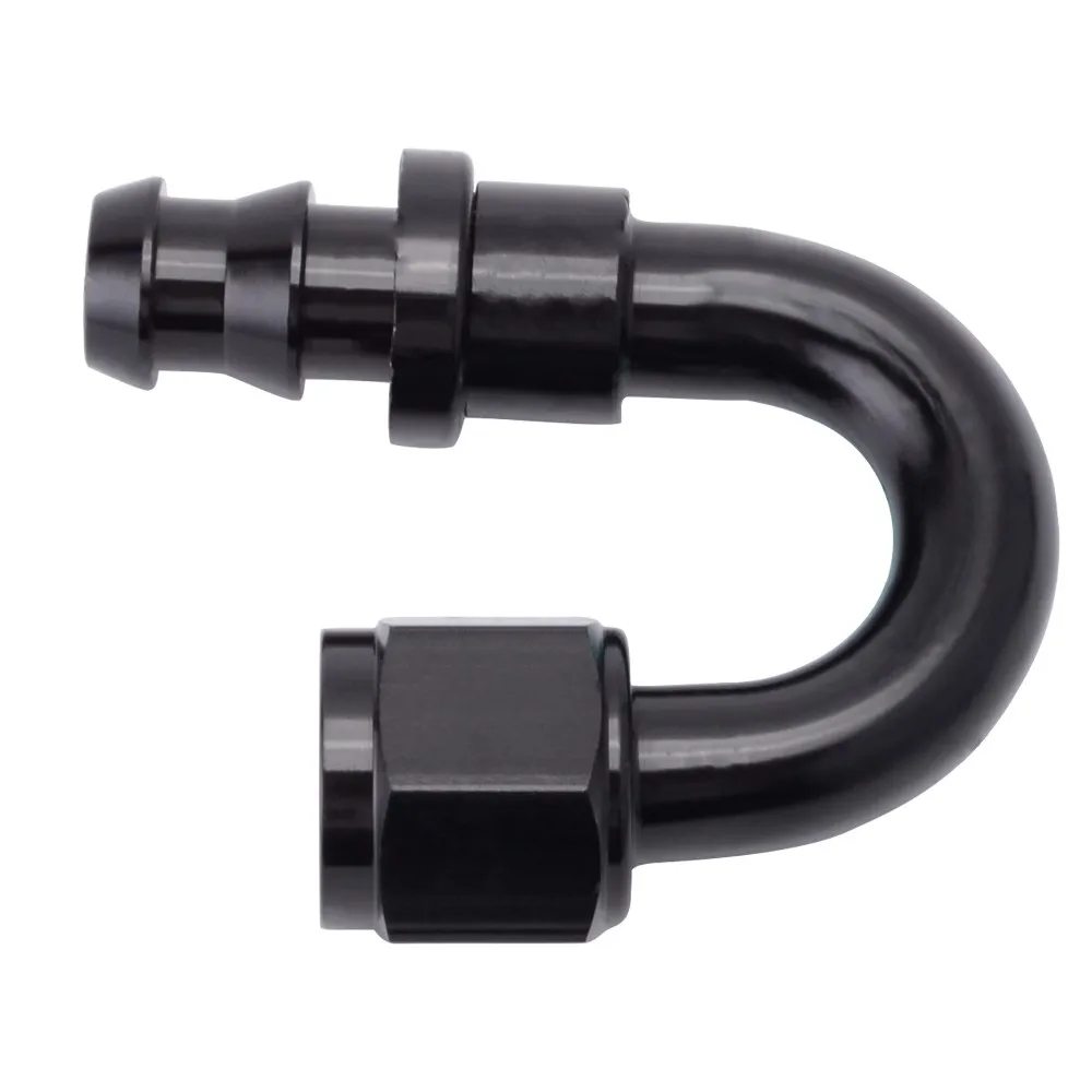 Black Anodized Aluminum An Push Lock Fitting Buy Push Lock Fitting,An