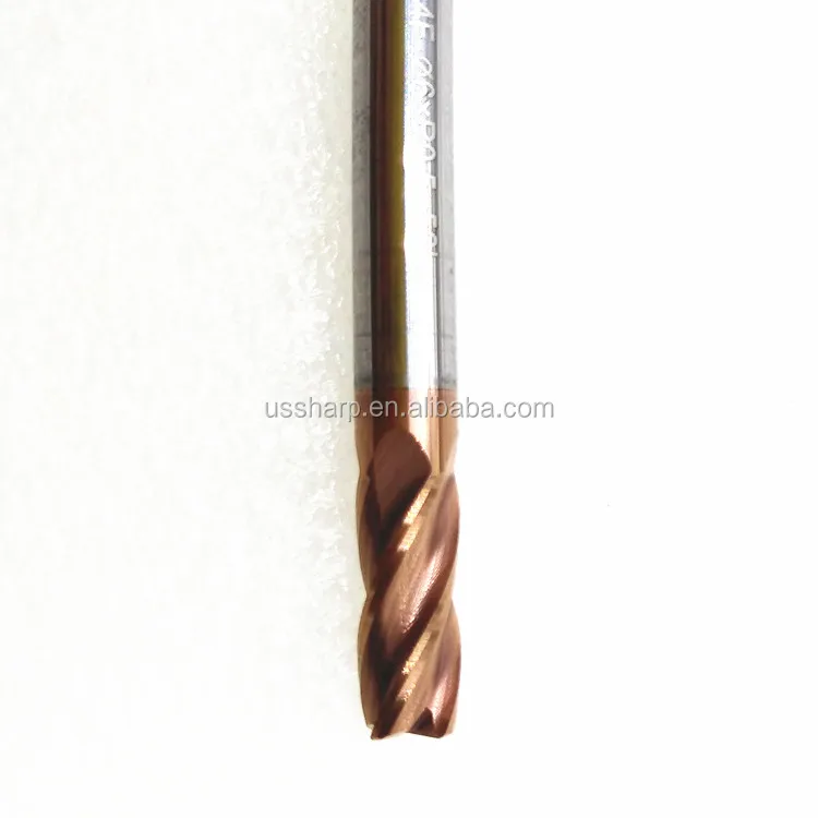 Hrc45 Tungsten Carbide Corner Radius End Mills With 4 Flute Buy