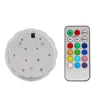 Waterproof Submersible LED Lights With Remote Control For Decoration