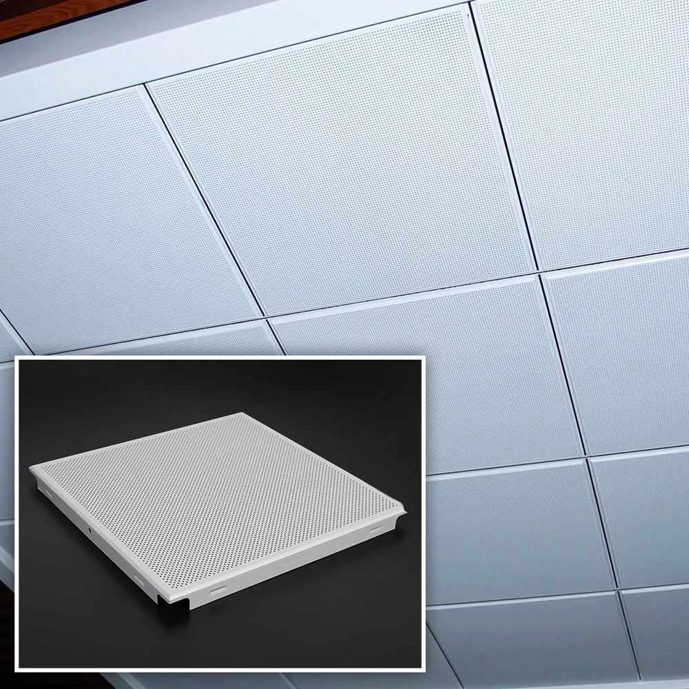 Metal Material Alum Aluminium Tile Suspended Ceilings Tiles