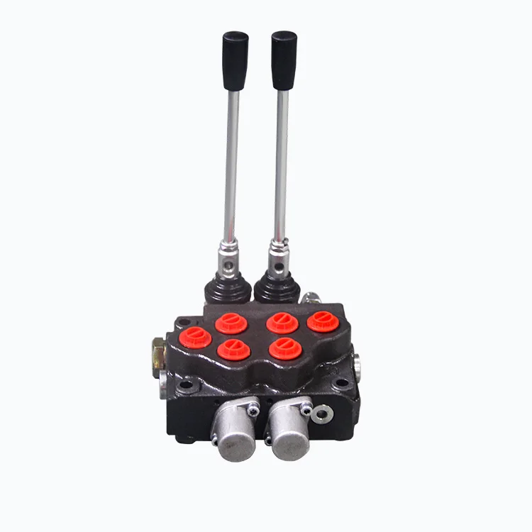 Double Lever Producer Hydraulic Control Block Valve On Drilling