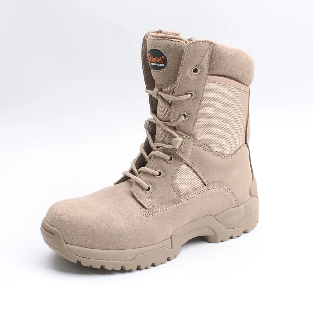 goodyear welt pu injection cheap tan desert milit