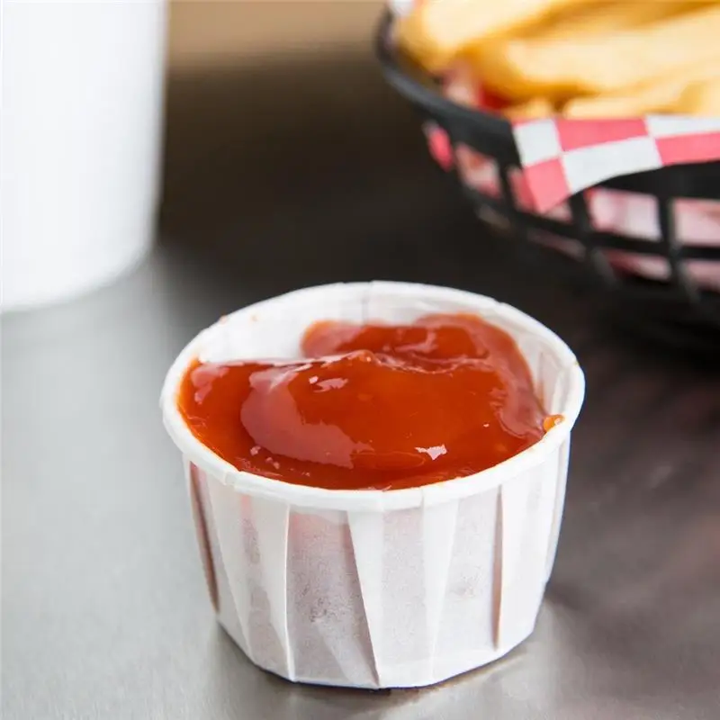 paper ketchup cups