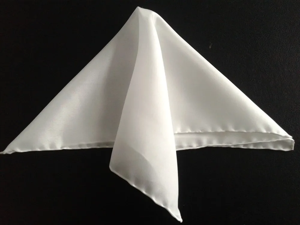 Pongee 8 White Handkerchief - Buy Plain White Silk Handkerchiefs,Silk ...