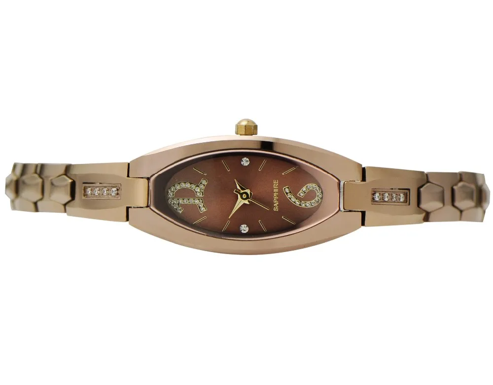 rose gold ladies tungsten watch sapphire quartz watch