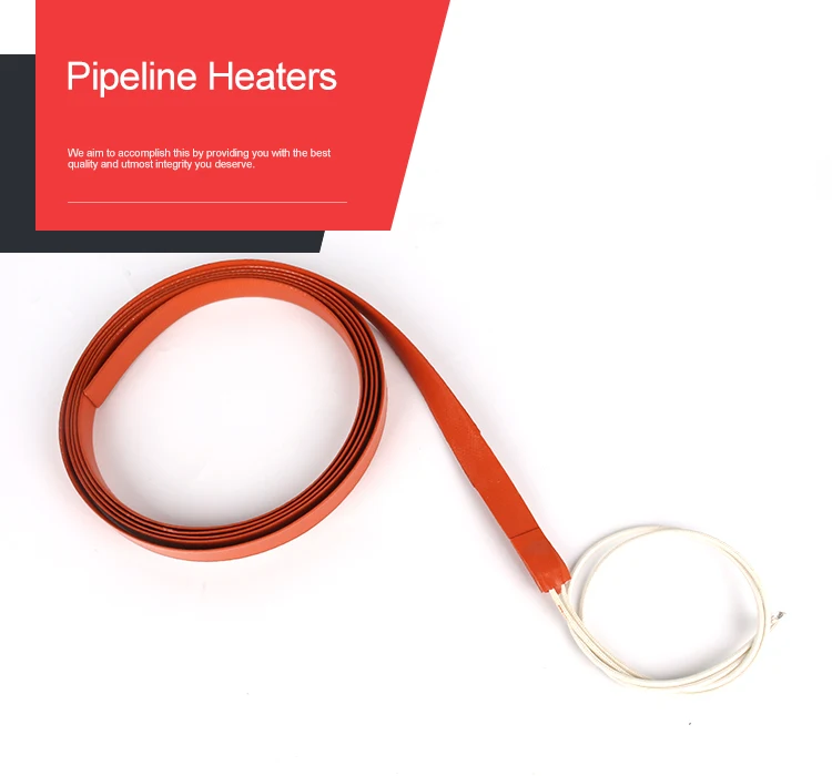 Duct silicone rubber flexible duct heater for sale