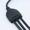 IP66 Y-Type Eliptic Waterproof Wire Plug Connector for LED Products