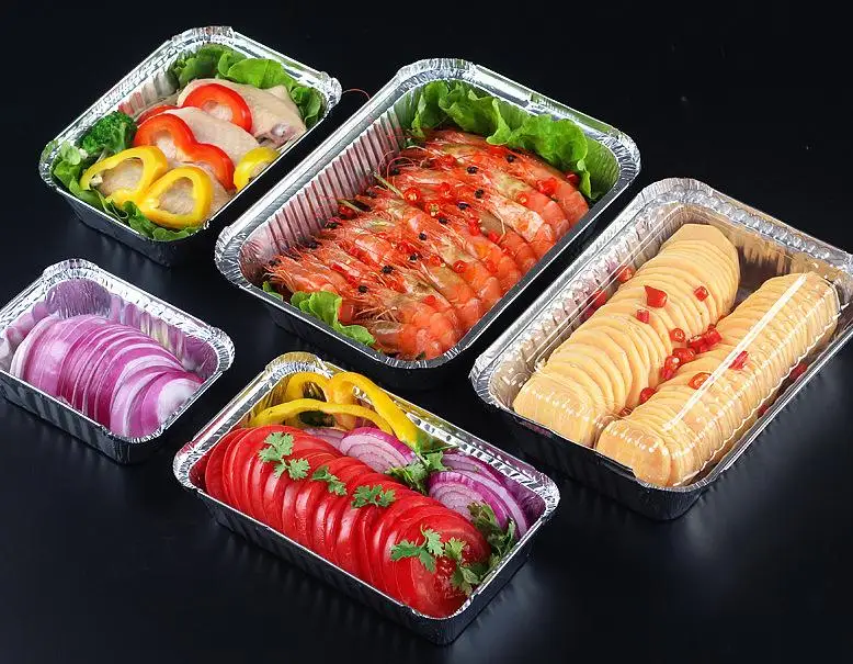 Customized aluminium foil container 800ML