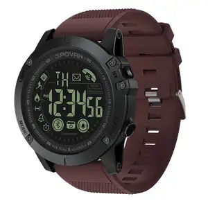 2019 Spovan Fashion 5 ATM Waterproof Digital Watches Men Sport Outdoor Smart Watch