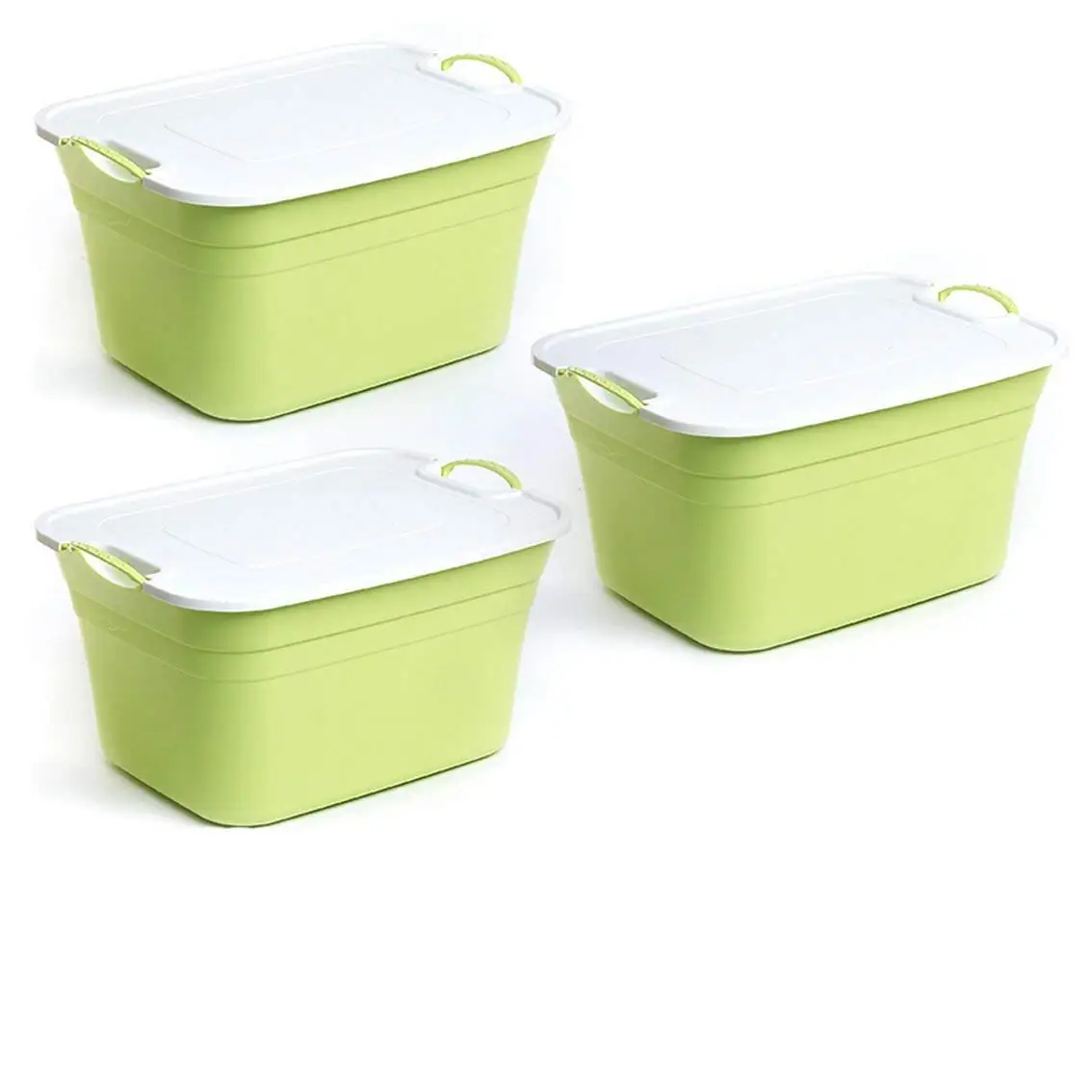 jii2030shann Large thick storage box plastic storage boxes sorting boxes clothes toys storage box covered debris containers induction boxes storage box storage box finishing box toy storage box