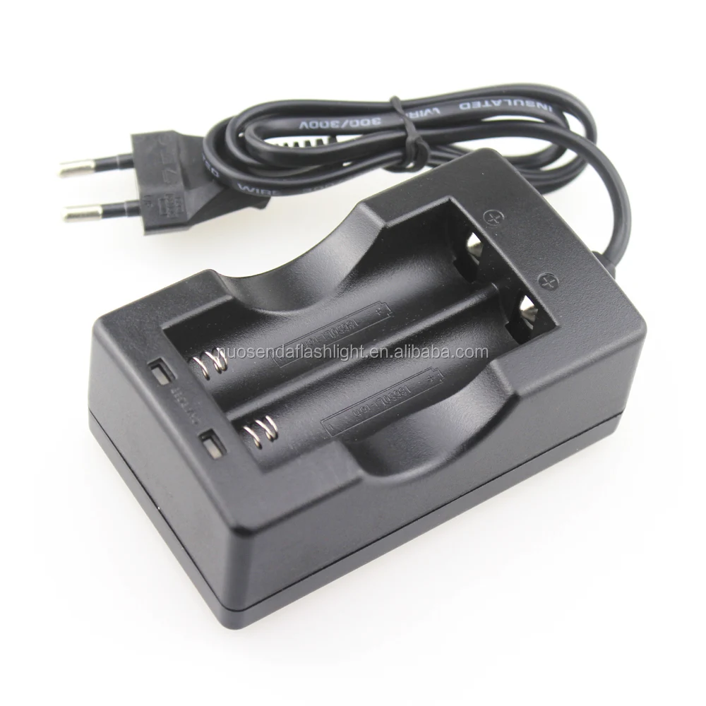 

High Quality EU Plug 18650 17670 Two Channel Li-ion Battery Charger